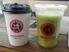 焦糖玛奇朵/猕猴桃汁-Maan coffee漫咖啡(1905店)