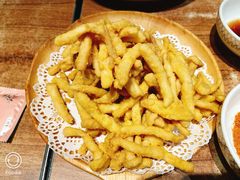 咸蛋黄菌菇-耶里夏丽·新疆菜(南丹东路店)