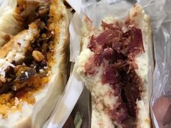 -清真马乐贝腊牛肉蛋黄菜夹馍(马蓉洒金桥店)