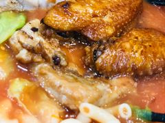 番茄浓汤鸡翅猪扒通粉-华嫂冰室(尖沙咀店)