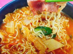 泡菜培根面-中央财经大学-食堂