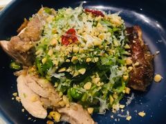 鸡肉松仁菠菜汁意面-西堤牛排(南京龙江店)