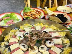 -陈叉子钢盆烤肉(中原万达店)