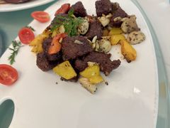 口蘑牛肉粒-唐廊烤鸭店(工体店)