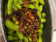 脆爽凉拌毛豆-靓靓蒸虾(中山公园店)