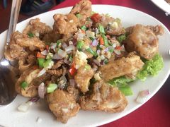 炸鱿鱼-德成饭店