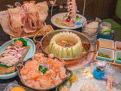 -得意咚瓜·顺德鱼生·冬瓜盅火锅
