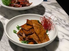 小葱拌烟熏天目山笋干-湖滨28中餐厅·西湖宴·杭州君悦酒店