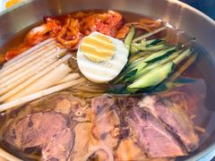 荞麦冷面-明洞阿姨·韩式酱蟹烤肉·创意料理(三元桥店)