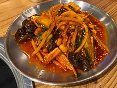 拌花菜-枣玛尔脊骨汤·烤肉(西塔总店)