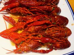 花雕醉龙虾-丁记盐蘸牛肉·新杭菜(河东路店)