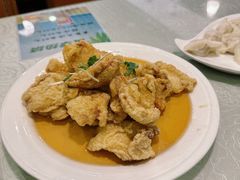 传统锅包肉-黄家饺子东北特色菜馆(湖滨商业街店)