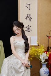 -桃子造型婚纱礼服(凤起广场店)