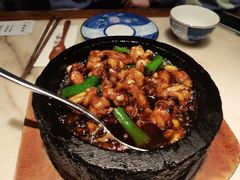石锅杭椒牛蛙-桂满陇-西湖船宴(西单大悦城店)