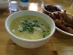 鸡汤银丝面-二孃鸡爪爪(双楠店)