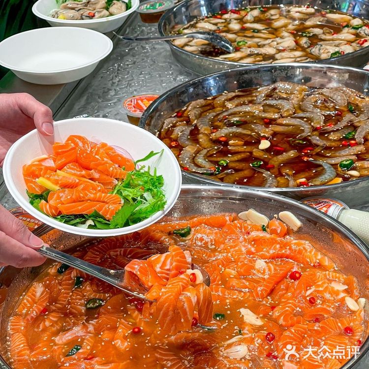 在广州！在广州！街头泰式生腌！