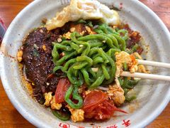 特色三合一-手擀菠菜面(西康路店)