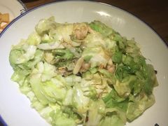 虾仁圆白菜-吕氏疙瘩汤·私家菜馆(慈云寺店)