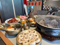 -草家酱蟹炭火烤肉店(珲春南路一店)