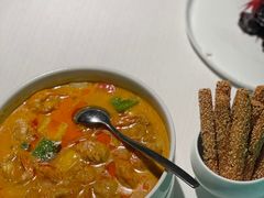 香茅咖喱煲大虾-解香楼(八盘岭路店)