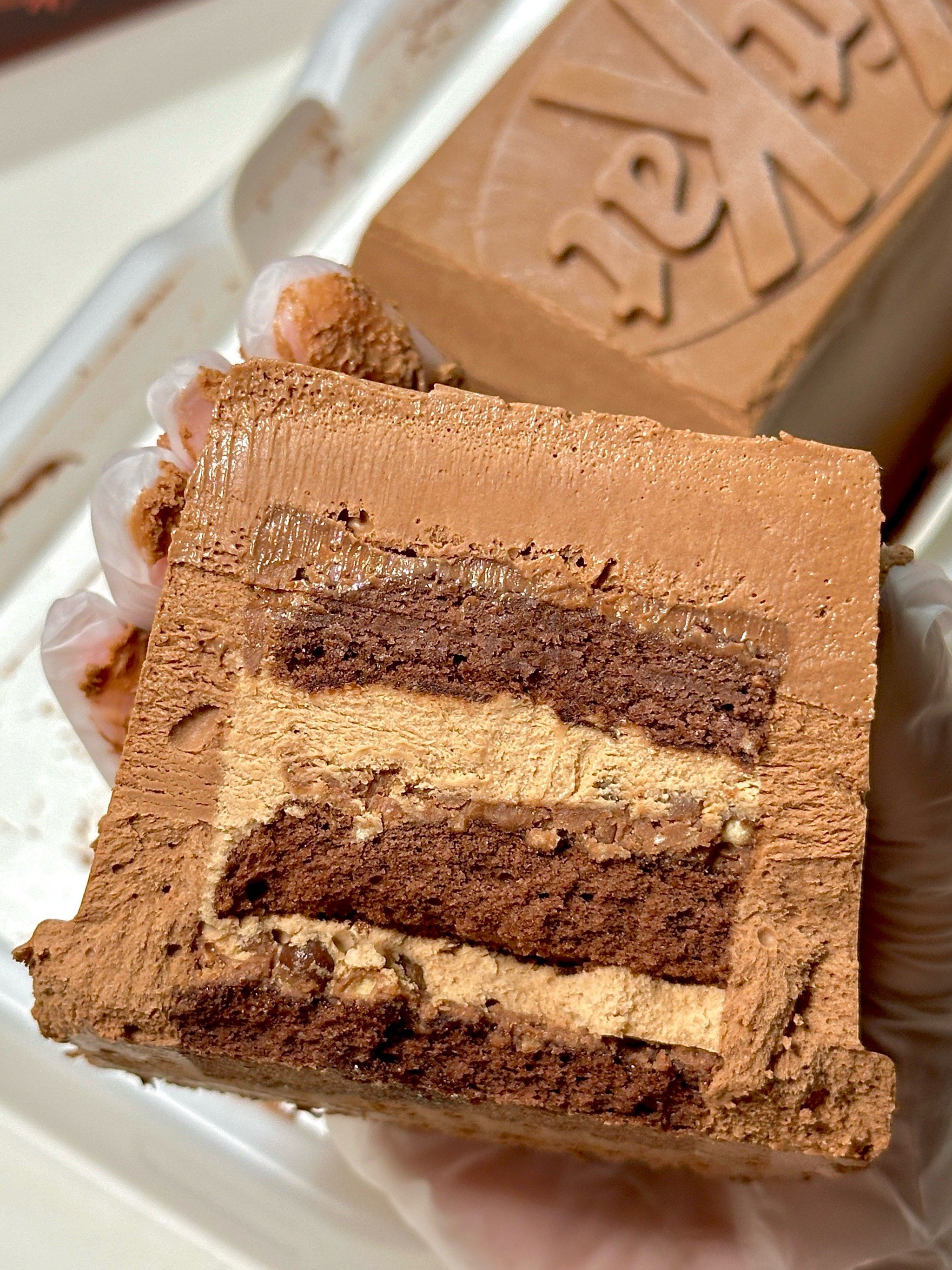 这巧克力砖🧱一啃一个不吱声!