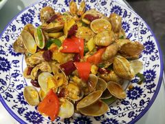 香辣炒花蛤-鸭王烤鸭店(三里河店)