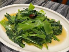 清炒油麦菜-情妹耙泥鳅·江湖川菜(科华店)