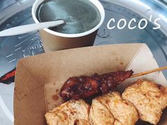 炸肉串-谢怀亮芝麻茶