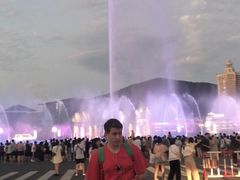 -大连星海广场音乐喷泉