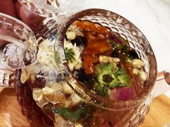 桂花雪梨安眠茶-莫奈花园法式蛋糕