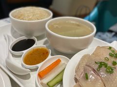 秘制海南鸡饭配冻奶茶-翠华餐厅(宝安壹方城店)