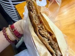 -安工大饼庞家肉饼