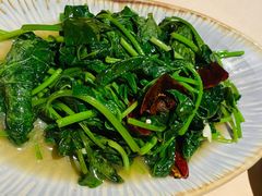 炝炒地瓜叶-山石榴·贵州菜(丰盛里店)