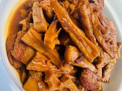 野笋干烧黑猪肉-钱塘花园·宁波菜