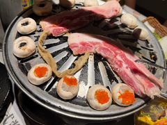 -草家酱蟹炭火烤肉店(珲春南路一店)