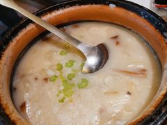 姬松茸花胶砂锅粥-潮州府·潮菜·砂锅粥(徐家汇店)