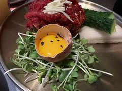 -草家酱蟹炭火烤肉店(珲春南路一店)