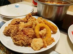 炸鸡翅-爱客得牛排海鲜烤肉·火锅自助(春熙路黑金好店)