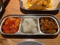 韩式三款小菜-TAIFORKS 大福食堂·山葵烤肉料理·拌饭(宝安店)