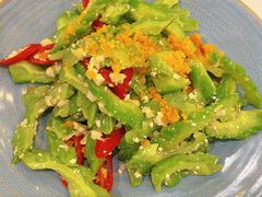 咸蛋炒苦瓜-鹿港小镇(黄金店)