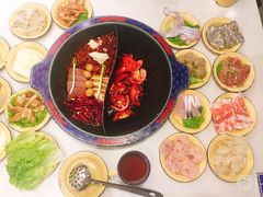番茄鸳鸯锅底-有拈头成都市井火锅(老门东店)