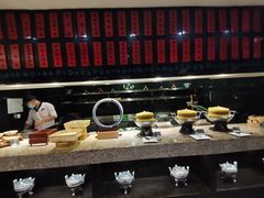 自助调料区-上海锦江汤臣洲际大酒店壹阶层