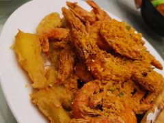 薯香椒盐虾-新洪记·丽久饭店(铁西店)