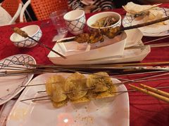 碳烤土豆片-红柳枝滩羊烧烤·非遗