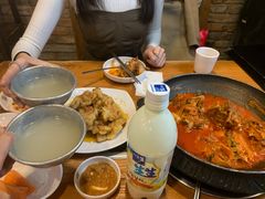 锅包肉-喇喇排骨火锅·传统韩式脊骨汤(望京西园总店)
