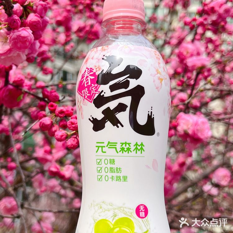 🌸🍃🌸 元气森林，让春日少女心爆棚 🌸🍃🌸