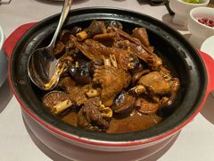 花菇煲狮头鹅掌翅煲-金海华·悦食东方(苏州中心商场店)