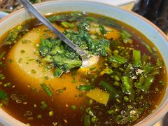 酸汤烩搅团-李记搅团•非遗陕菜(三桥店)