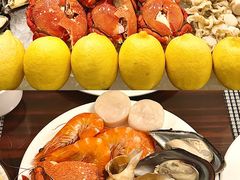 -广州万富希尔顿酒店-感趣自助餐厅·生蚝海鲜刺身