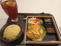 海南鸡拼酱油鸡饭-大家乐(广州天河城六楼店)